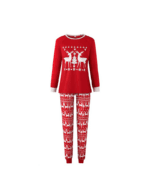 Pyjama de Noël Renne et Sapin Rouge pour la famille