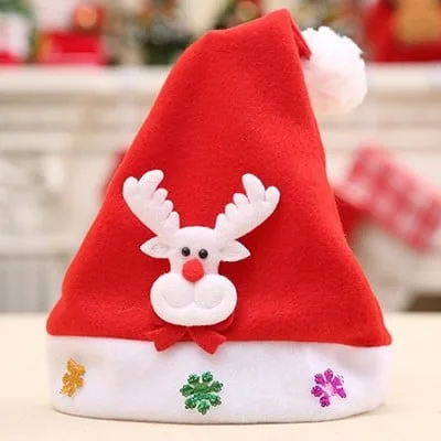 Bonnet de Noël Led Renne lumineux