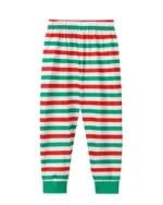 Pyjama de Noël à rayures vertes avec motif Elf Squad