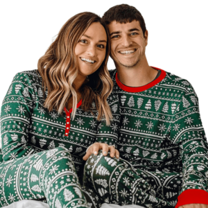 Pyjamas de Noel couples paire duo Noel shop