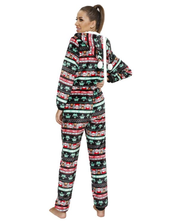 Combinaison Pyjama de Noël Merry Christmas pour Couple