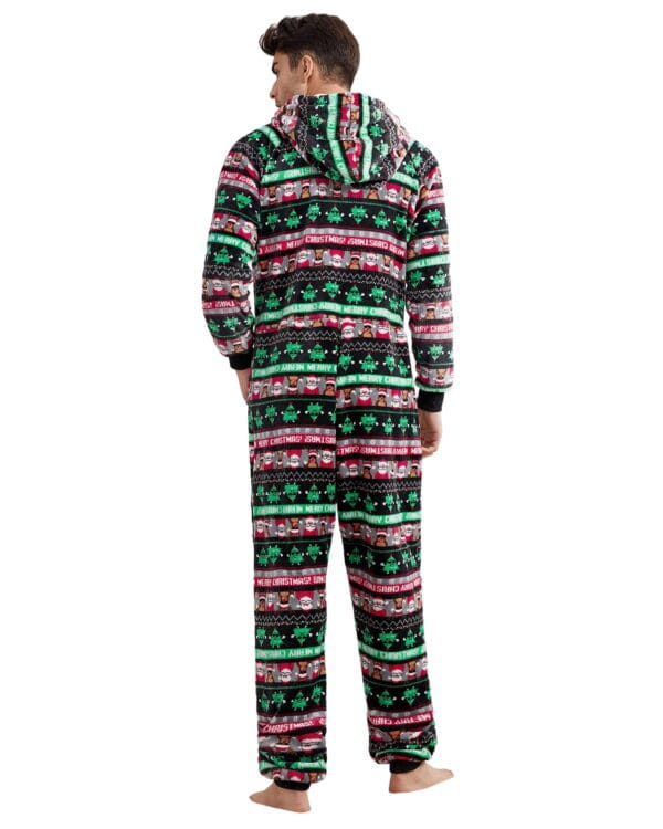 Combinaison Pyjama de Noël Merry Christmas pour Couple