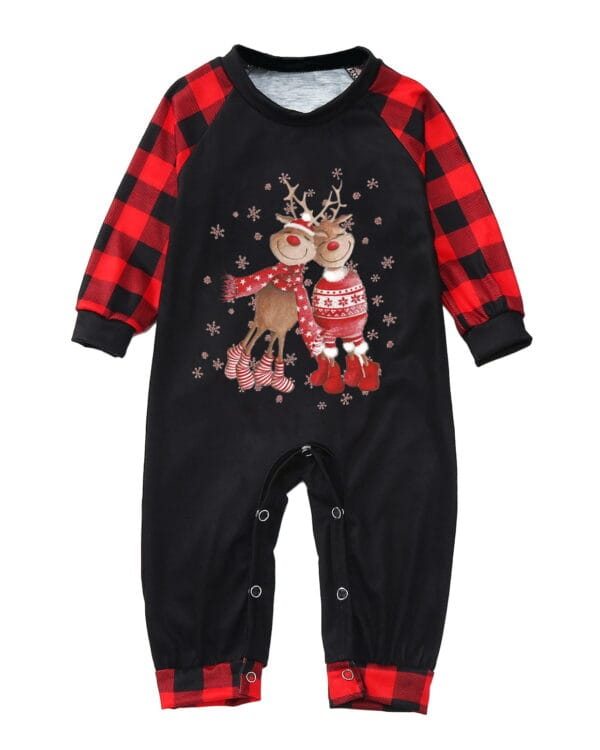 Pyjama de Noël Couples et Familles Rennes Amoureux