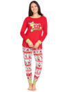 Pyjama familial de Noël Merry Grinchmas
