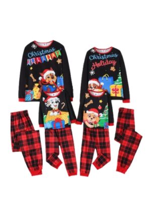 Pyjama de Noël Comme Chiens et Chiots