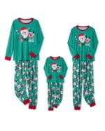 Pyjama de Noël petit Papa Noël et son Renne