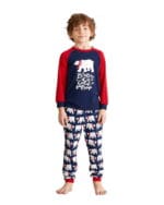 Pyjama de Noël l'Ours Polaire bien couvert