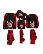 Pyjama de Noël Renne au Grand sourire