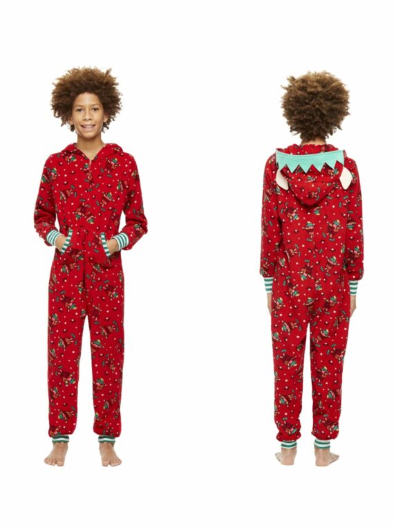 Pyjama de Noël famille Combinaison Elfe