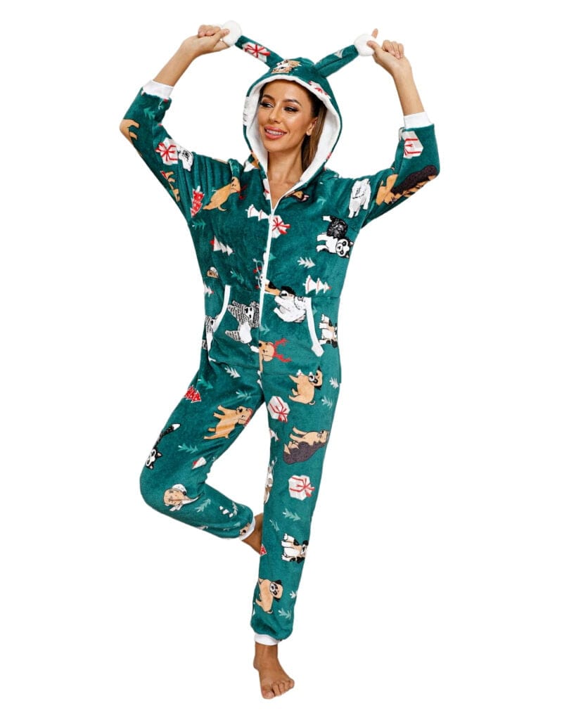 Combinaison De Noël Bébé Garçon Fille - Rouge Et Vert - Tissu Doux Coton - Âge 6 à 24 Mois - 7