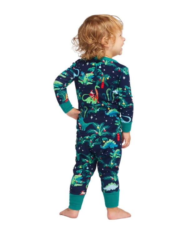 Pyjama familial Père Noël Dresseur de Dinosaures