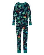 Pyjama familial Père Noël Dresseur de Dinosaures