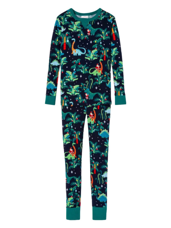 Pyjama familial Père Noël Dresseur de Dinosaures
